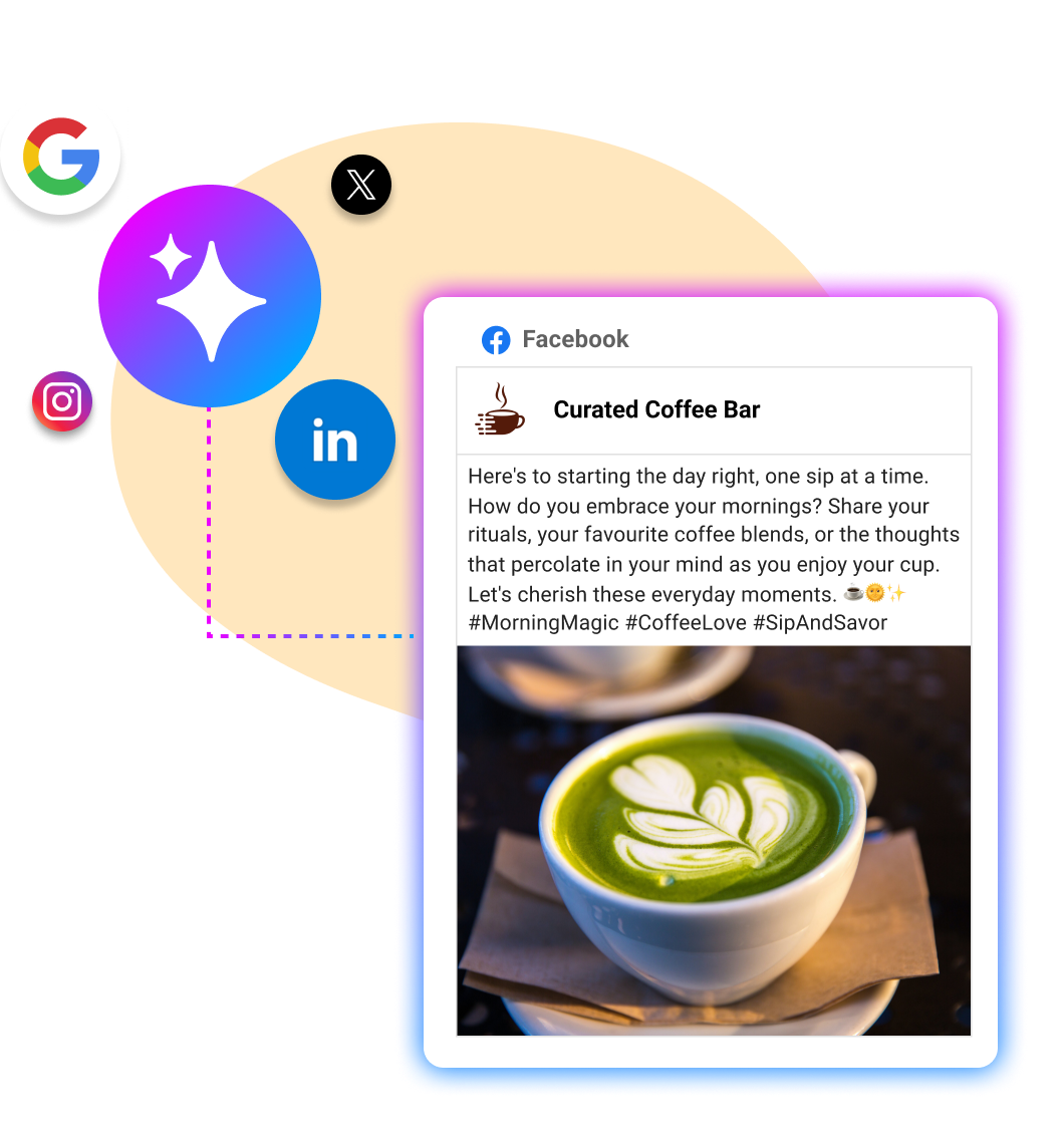 white-label services: social marketing ai